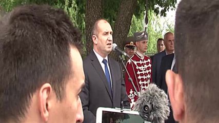 Радев: Ценим готовността на Македония за опазване на българските войнишки паметници
