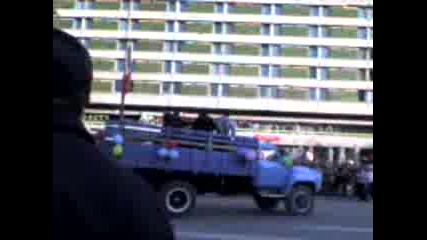 Abiturienti na kamion v Pernik