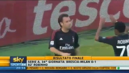 Бреша 0:1 Милан (23-04-2011г.)