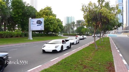 Събор на собствениците на Lamborghini в Дубай