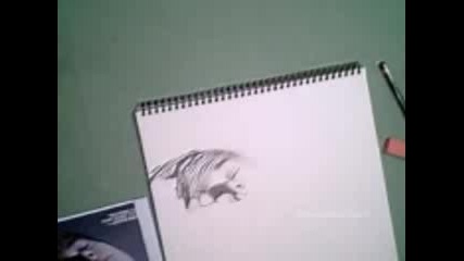 Justin Bieber - extreme speed drawing