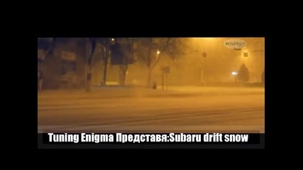 Subaru Drift Snow-компилация by Tuning Enigma #show