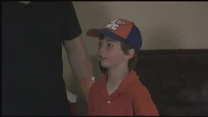 [rt] Wwe Superstar Cm Punk Comes To A Six Year Old Boys Home