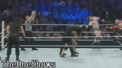 Wwe Elimination Chamber 2013 John Cena, Ryback & Sheamus vs The Shield