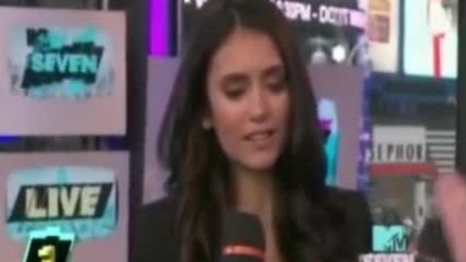 Nina Dobrev on Mtv The Seven 28.04.2011