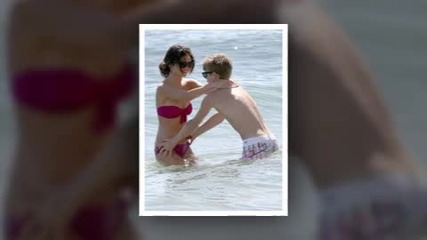 justin and selena na хавайte