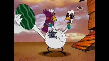 Courage The Cowardly dog - Son of the Chicken from Outer Space (s04ep98, bg audio) 