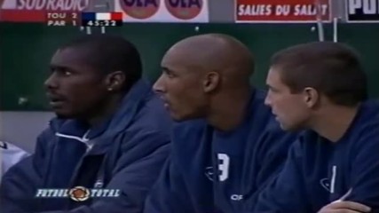 Toulose - Paris Saint Germain 2000-2001