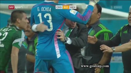 Хърватия 1:3 Мексико 23.06.2014