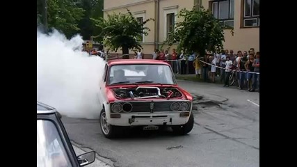 Лудак с Lada turbo !