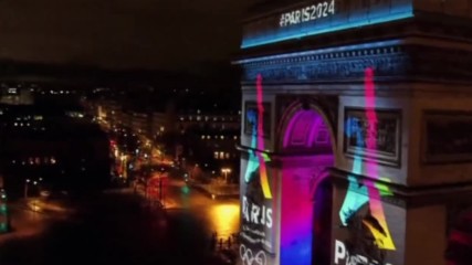 Париж изпадна в олимпийско настроение