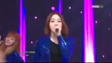 Nine Muses - Ladies ~ Music Core (oct. 23.10) 