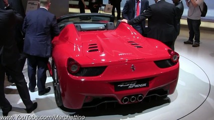 Кабрио версията на Ferrari 458