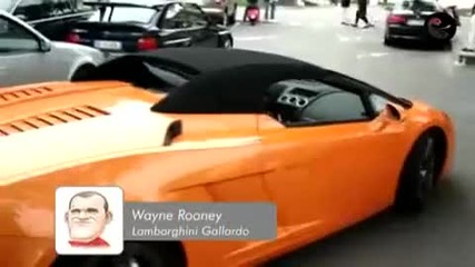 Футболните звезди и техните коли