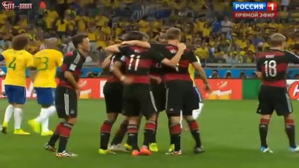 1/2 финал / Бразилия - Германия 0-5 - Сами Кедира 29'
