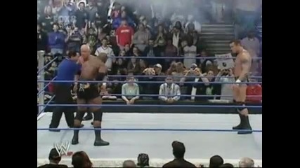 Mr. Kennedy Randy Orton vs. Bobby Lashley - Handicap Tables Match