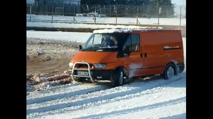 Ford Transit Drift at Norfolk Arena