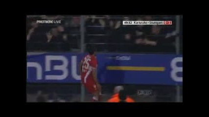 01.03 Карлсруе - Щутгарт 0:2 Елсон Гол