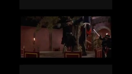 Mask of Zorro fight scene 