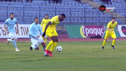 Дунав - Левски 0:2 /първо полувреме/