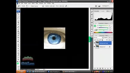 Как да сменим цветът на очите с Photoshop Cs3 