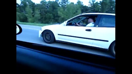 Camaro Ss vs. Turbo B16 Civic