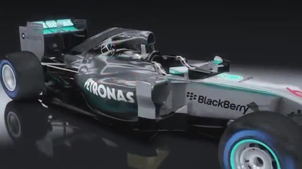 F 1 Как работи двигателя на Мерцедес - 2014