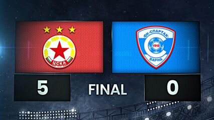 PFC CSKA Sofia vs. FK Spartak 1918 Varna - Condensed Game