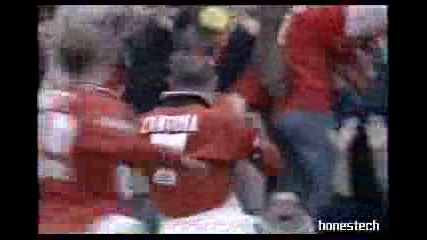 eric cantona - man utd vs liverpool 