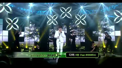 Lee Hyun Ft. Mighty Mouth - Although You Said So ~ Inkigayo (17.04.11)