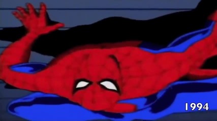 Яка компилация от анимациите и филмите за епичния супергерой Спайдър - Мен през годините