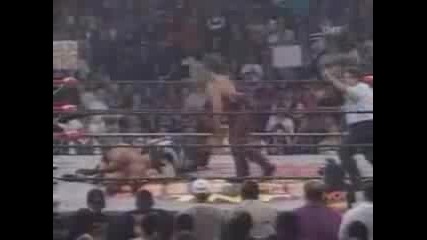 Wcw Nitro - Goldberg V Kevin Nash V Bam Bam Bigelow 