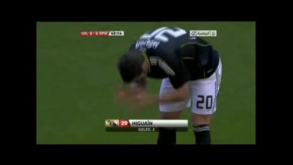 23.04.2011 Валенсия 0-4 Реал Мадрид втори гол на Гонсало Игуаин