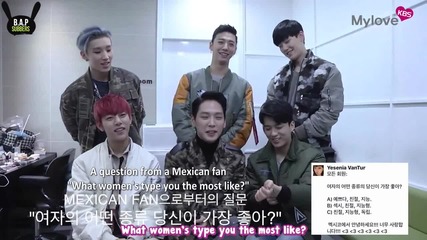 [eng] 151120 B.a.p Music Bank Interview