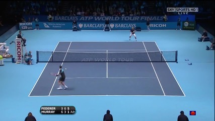 Federer vs Murray [hd] 2009 Atp World Tour Finals - Group Stage (part 2 2)