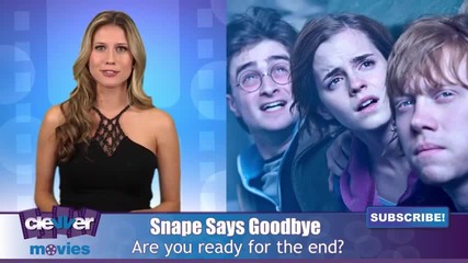 Alan Severus Snape Rickman Bids Harry Potter A Fond Farewell