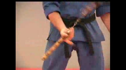 Rick Tew Nunchaku Wrist Roll Ninja Training