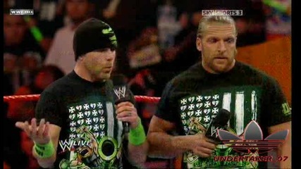 Wwe член на D - Generation X Raw 12/21/09 