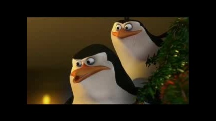 Мадагаскарските Пингвини В Коледни Лудории С Бг Субтитри