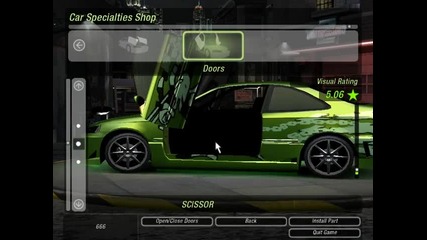 need for speed U2-tuning test част 1
