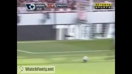 Arsenal 1 vs. Portsmouth 0