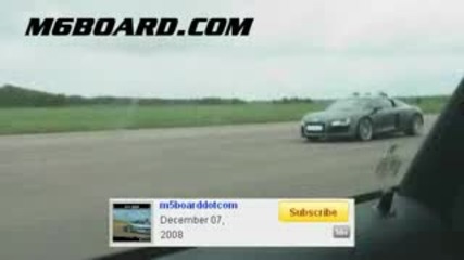Ауди R8 vs Бмв M6