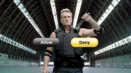 Еднорог vs Долф Лундгрен (реклама - Deny) 