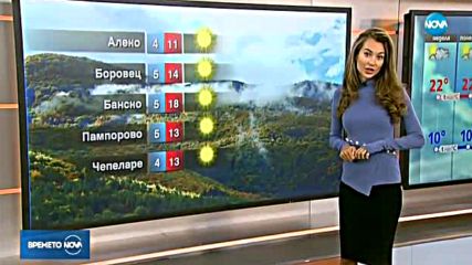 Прогноза за времето (15.10.2017 - сутрешна)