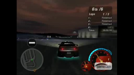 Nfs Underground 2 Intro + Трикове и надбягване със самолет