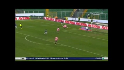 Палермо - Аталанта 2-1 Серия А