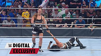 Ronda Rousey attacks Sonya Deville during the break: WWE Digital Exclusive, July 22, 2022