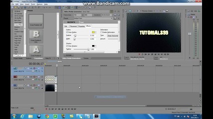 как да направим интро с добри ефекти в името с Sony Vegas 9-10 Hd