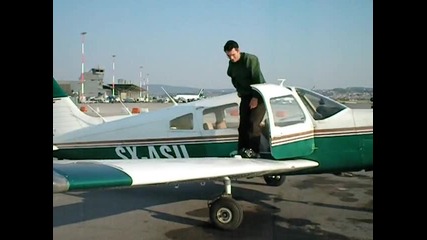 Flying with a Paiper over Thessaloniki