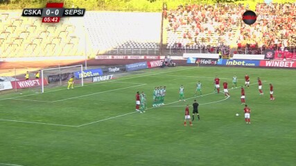 ЦСКА - Сепси 0:0 /първо полувреме/